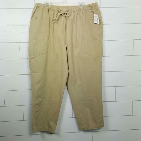 size 22 khaki pants